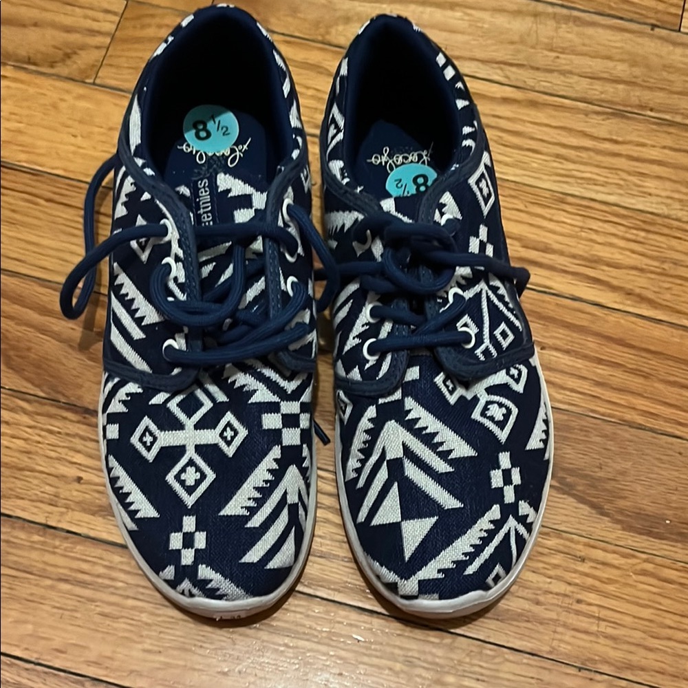 Etnies Scout Coco x Ho Women’s Sneakers Shoes Blue Southwestern Skateboa…